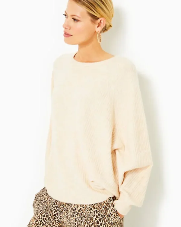 Sweaters & Cardigans^Lilly Pulitzer Arienza Dolman Sleeve Sweater Light Heathered Sand Bar