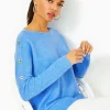 Sweaters & Cardigans^Lilly Pulitzer Arna Pullover Sweater Heathered Abaco Blue