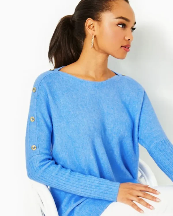 Sweaters & Cardigans^Lilly Pulitzer Arna Pullover Sweater Heathered Abaco Blue