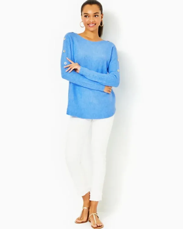 Sweaters & Cardigans^Lilly Pulitzer Arna Pullover Sweater Heathered Abaco Blue