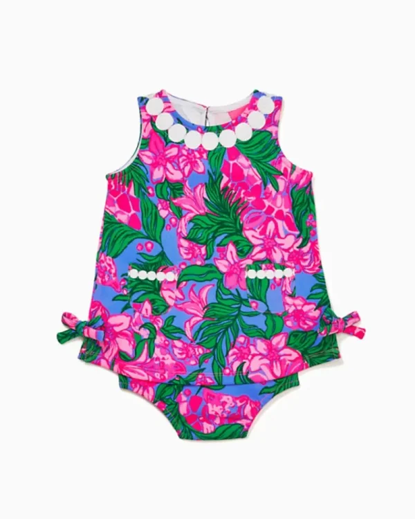 Girls Dresses & Rompers^Lilly Pulitzer Baby Lilly Knit Shift Dress Cerise Pink Safari Sunset