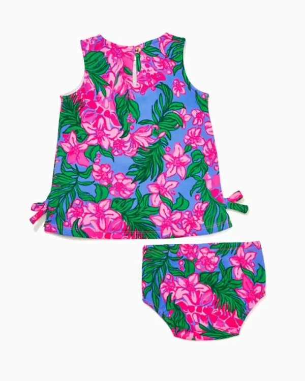 Girls Dresses & Rompers^Lilly Pulitzer Baby Lilly Knit Shift Dress Cerise Pink Safari Sunset