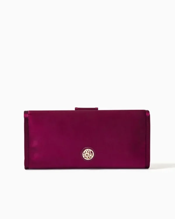 Bags^Lilly Pulitzer Benton Clutch Amarena Cherry