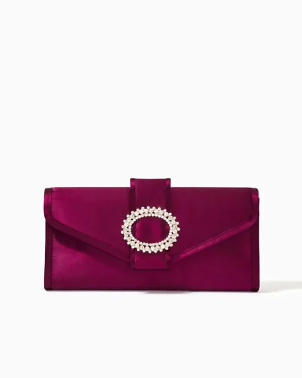 Bags^Lilly Pulitzer Benton Clutch Amarena Cherry