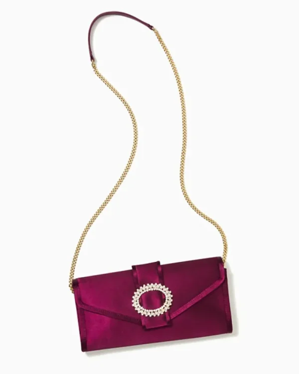 Bags^Lilly Pulitzer Benton Clutch Amarena Cherry