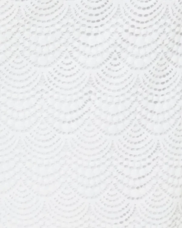 Dresses^Lilly Pulitzer Bingham Lace Midi Dress Resort White Scalloped Shell Lace