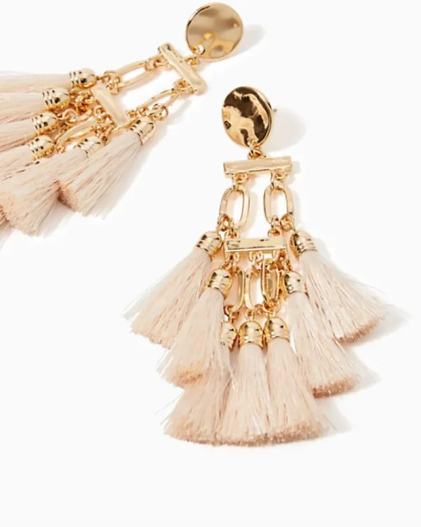 Jewelry^Lilly Pulitzer Boho Safari Chandelier Earrings Sand Bar