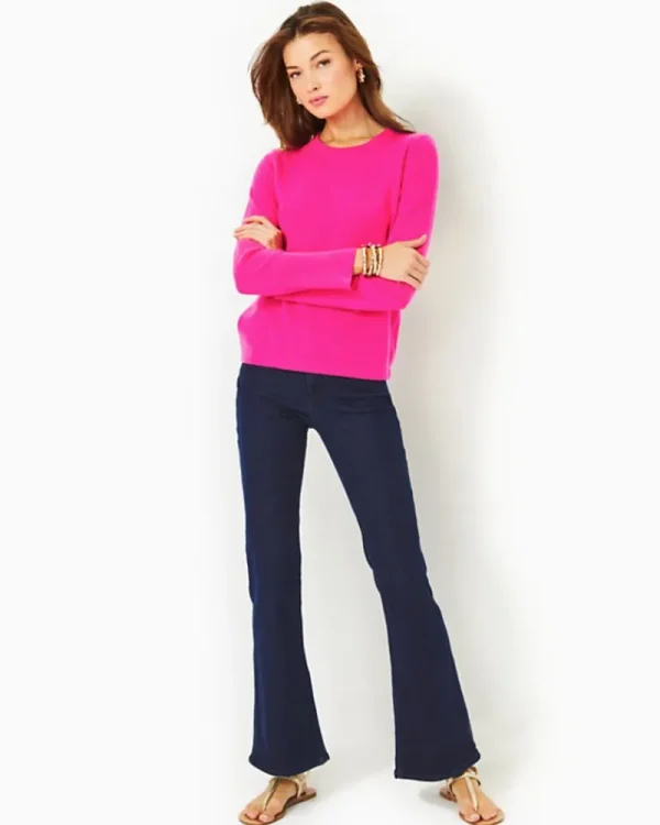 Sweaters & Cardigans^Lilly Pulitzer Brinkley Cashmere Sweater Pink Palms