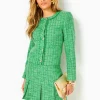 Bottoms^Lilly Pulitzer Cammi Mini Skirt Kelly Green Palm Beach Boucle