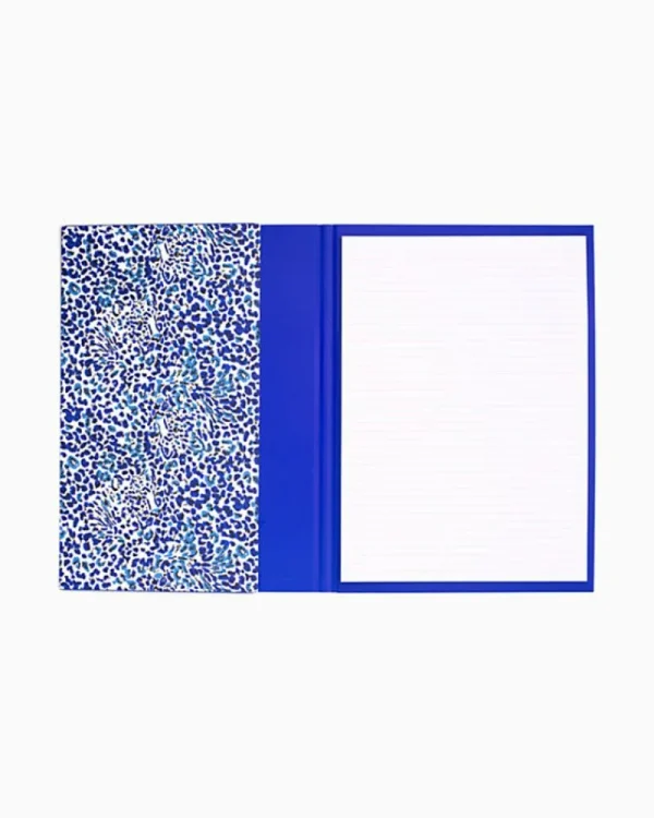 Office Supplies & Stationery^Lilly Pulitzer Clipboard Folio Abaco Blue Have It Both Rays