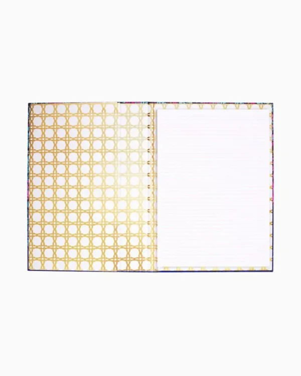 Office Supplies & Stationery^Lilly Pulitzer Clipboard Folio Aegean Navy Calypso Coast