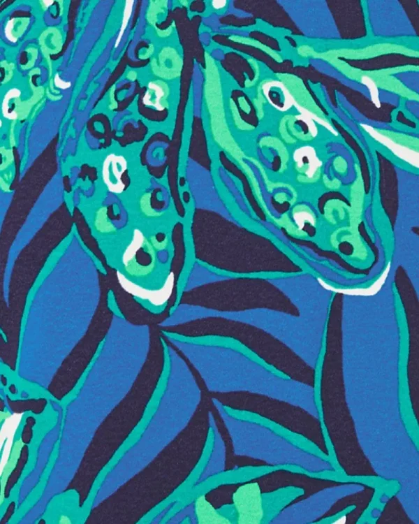 Rompers & Jumpsuits^Lilly Pulitzer Donna Sleeveless Romper Indigo Breeze Shady Gators
