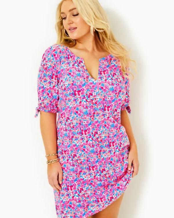 Dresses^Lilly Pulitzer Easley T-Shirt Dress Aura Pink Baby Bloomer