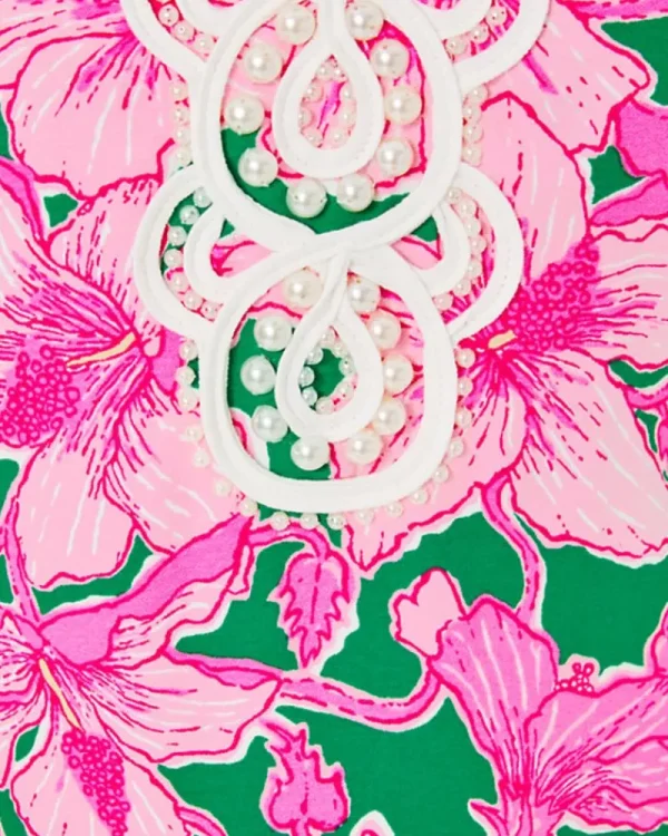 Dresses^Lilly Pulitzer Elliotta Maxi Shift Dress Kelly Green Hibis Kiss