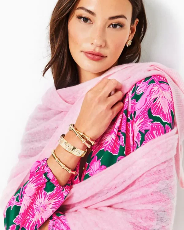 Jewelry^Lilly Pulitzer Enchanted Escape Bracelet Gold Metallic