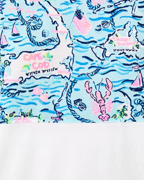 Loungewear^Lilly Pulitzer Finn Top Bali Blue Lilly Loves Cape Cod