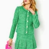 Outerwear^Lilly Pulitzer Gilmore Jacket Kelly Green Palm Beach Boucle