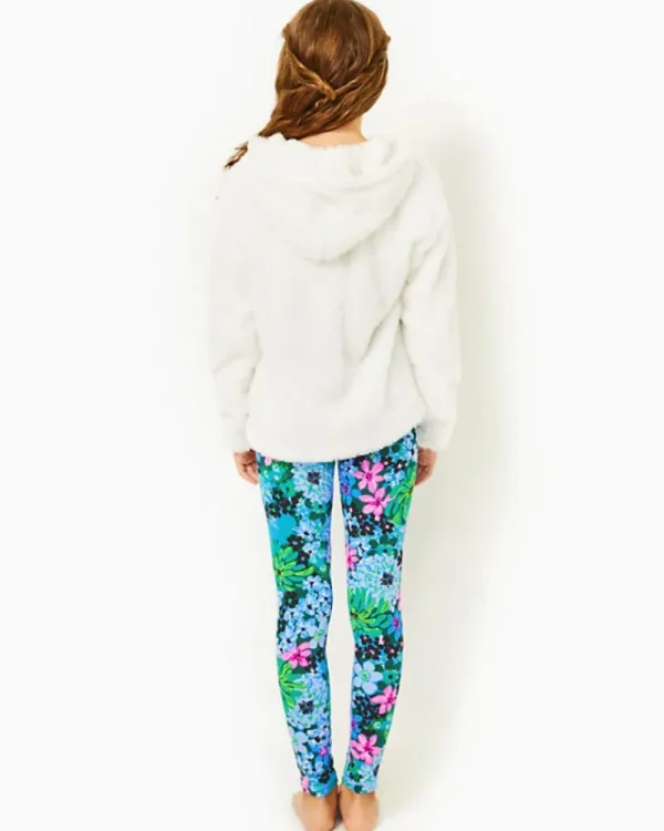 Girls Tops & Bottoms^Lilly Pulitzer Girls Eastley Sherpa Hoodie Coconut