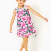 Girls Dresses & Rompers^Lilly Pulitzer Girls Little Lilly Classic Shift Dress Kelly Green Hibis Kiss