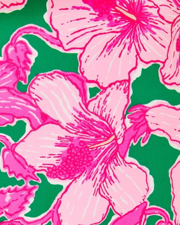 Girls Dresses & Rompers^Lilly Pulitzer Girls Little Lilly Classic Shift Dress Kelly Green Hibis Kiss