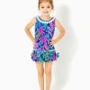 Girls Tops & Bottoms^Lilly Pulitzer Girls Little Lilly Knit Shift Dress Aegean Navy Calypso Coast