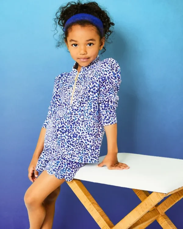 Girls Tops & Bottoms^Lilly Pulitzer Girls Mini Cabello Popover Resort White Twisted Up
