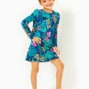 Girls Dresses & Rompers^Lilly Pulitzer Girls Mini Jansen Dress Low Tide Navy Life Of The Party