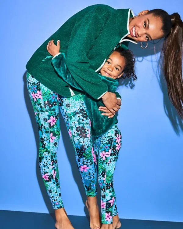 Girls Tops & Bottoms^Lilly Pulitzer Girls Mini Joyce Sherpa Jacket Evergreen