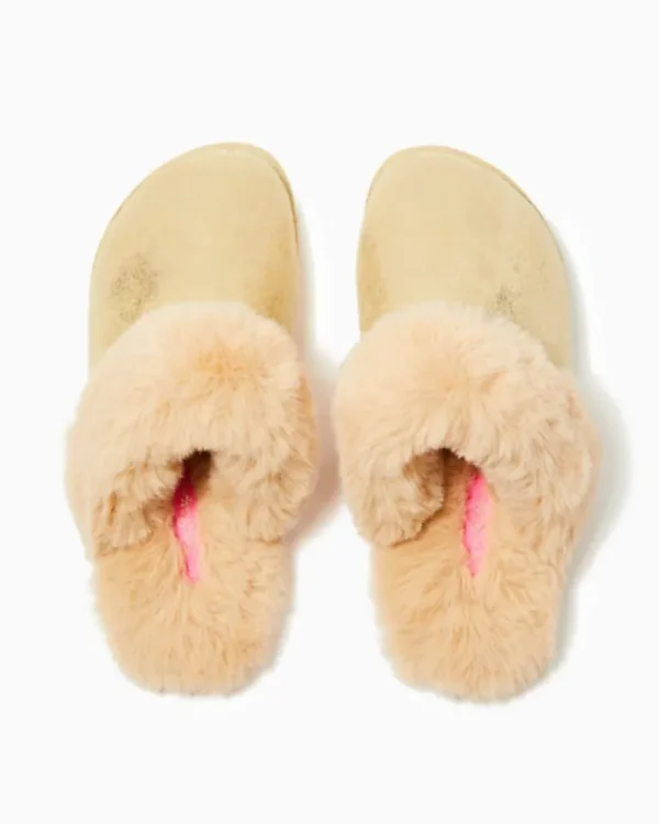 Shoes^Lilly Pulitzer Harte Slipper Gold Metallic