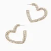 Jewelry^Lilly Pulitzer Heartbreak Hoop Earrings Gold Metallic