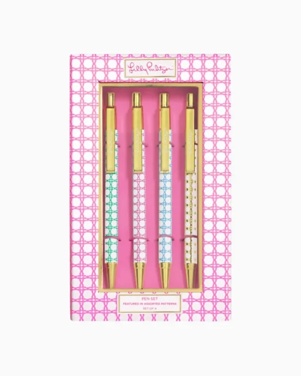 Office Supplies & Stationery^Lilly Pulitzer Ink Pen Set Multi