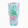 Tabletop^Lilly Pulitzer Insulated Tumbler Amalfi Blue Leaf It Wild