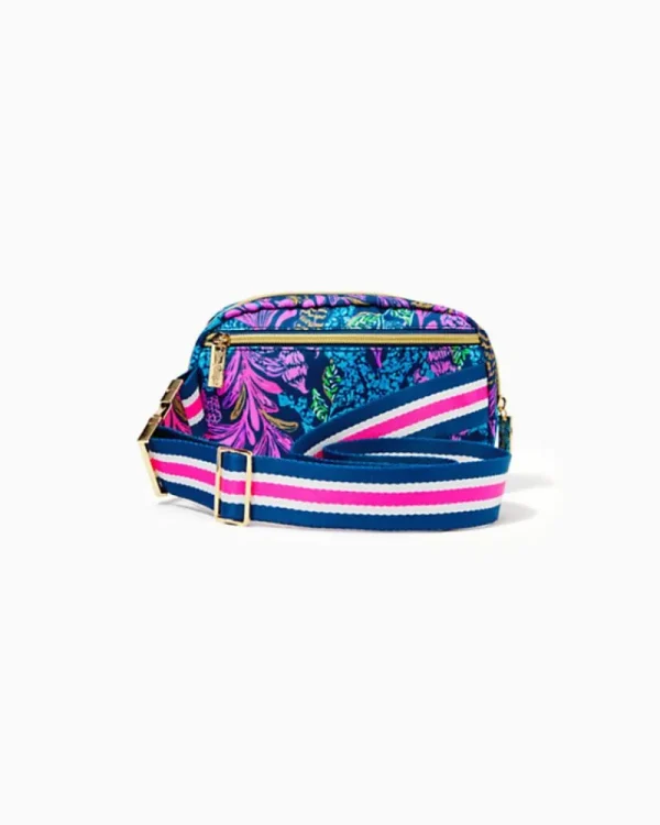 Bags^Lilly Pulitzer Jeanie Belt Bag Aegean Navy Calypso Coast Accessories Small