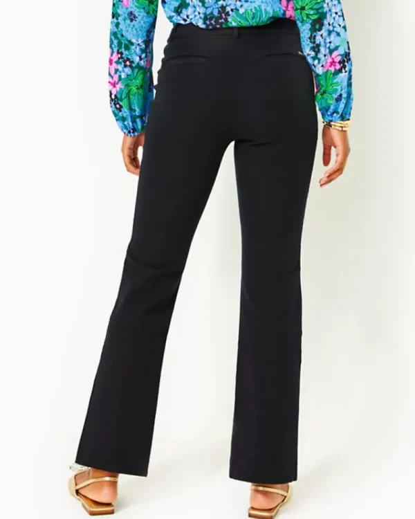 Bottoms^Lilly Pulitzer 32" Kidman High Rise Pant Noir