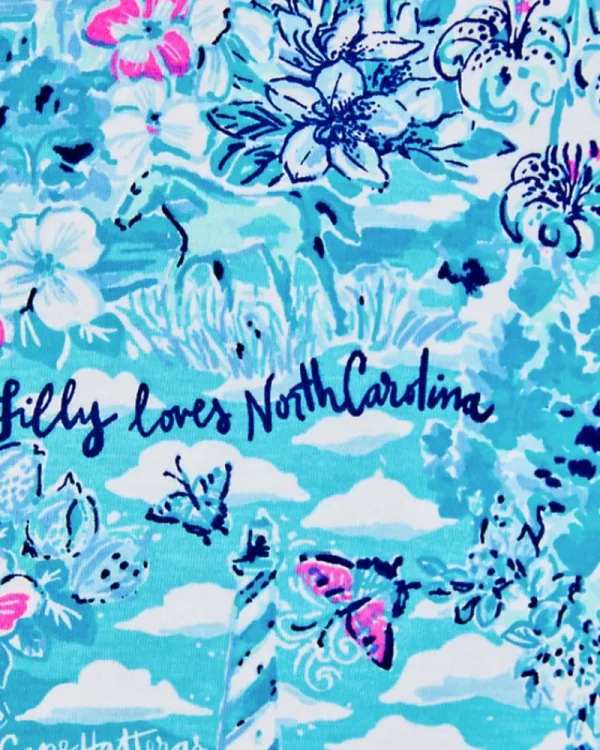 Dresses^Lilly Pulitzer Kristen Swing Dress Blue Peri Lilly Loves North Carolina