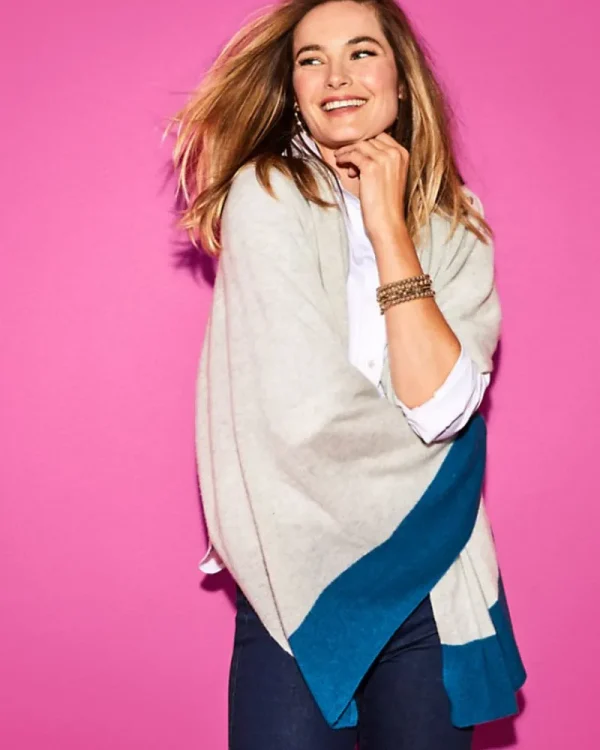 Sweaters & Cardigans^Lilly Pulitzer Lanelle Cashmere Wrap Heathered Seaside Grey