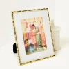 Home Decor^Lilly Pulitzer Large Bamboo Frame Sea Crystals