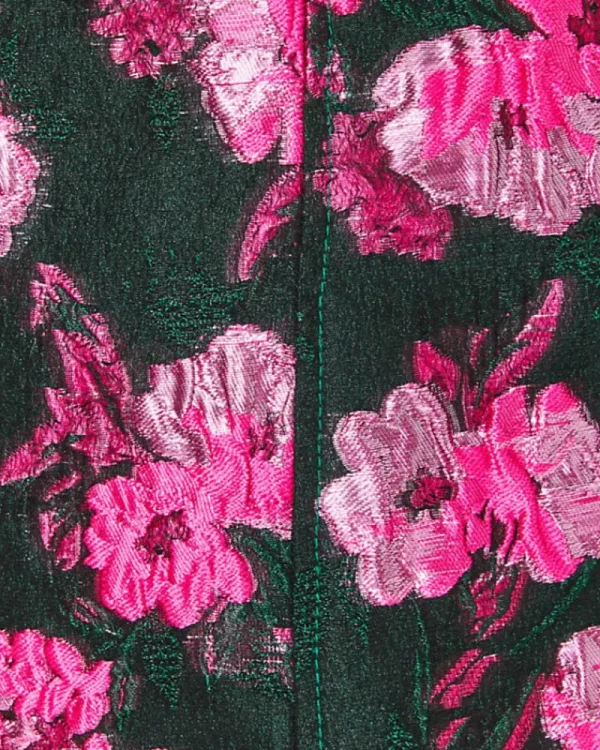 Dresses^Lilly Pulitzer Leya Jacquard Dress Evergreen Hibis Kiss Jacquard