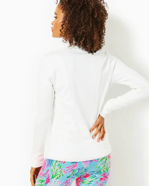 Activewear^Lilly Pulitzer Luxletic Al Fresco Zip-Up Jacket Resort White