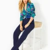 Bottoms^Lilly Pulitzer 32" Lyndie Pant True Navy