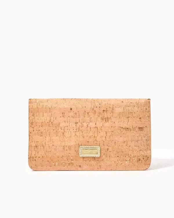 Bags^Lilly Pulitzer Madigan Cork Clutch Natural