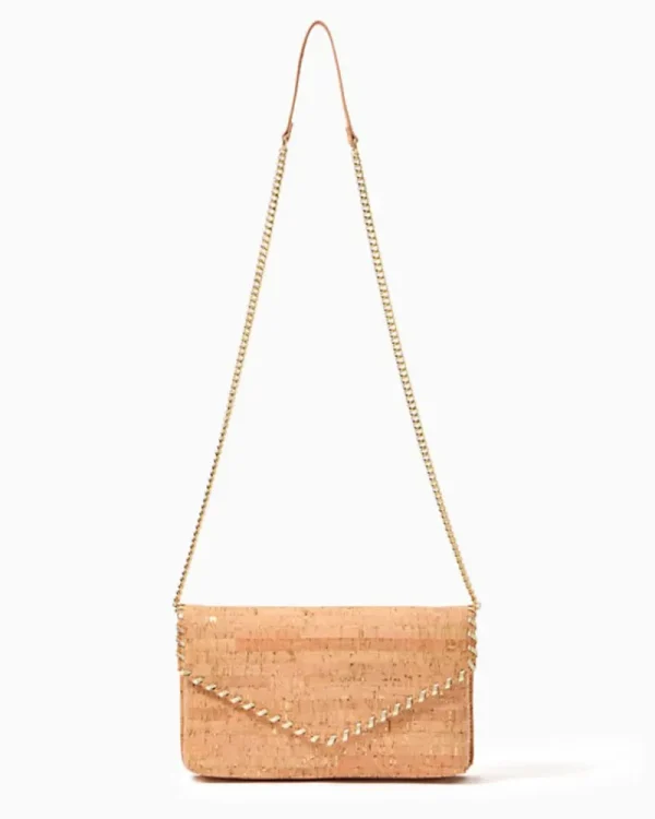 Bags^Lilly Pulitzer Madigan Cork Clutch Natural