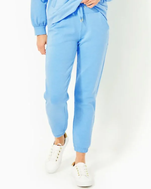 Loungewear^Lilly Pulitzer 28" Mallie Knit Pant Heathered Frenchie Blue