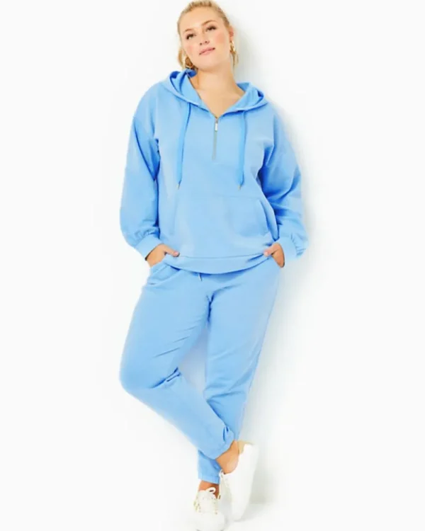 Loungewear^Lilly Pulitzer 28" Mallie Knit Pant Heathered Frenchie Blue