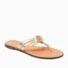 Shoes^Lilly Pulitzer Mckim Sandal Gold Metallic