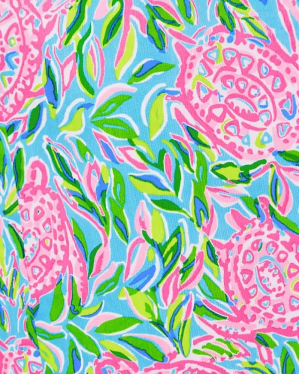 Dresses^Lilly Pulitzer Mila Shift Dress Frenchie Blue Turtley In Love