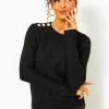 Sweaters & Cardigans^Lilly Pulitzer Morgen Sequin Sweater Black Metallic