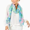 Scarves & Wraps^Lilly Pulitzer Murfee Scarf Multi Lilly Loves Dc