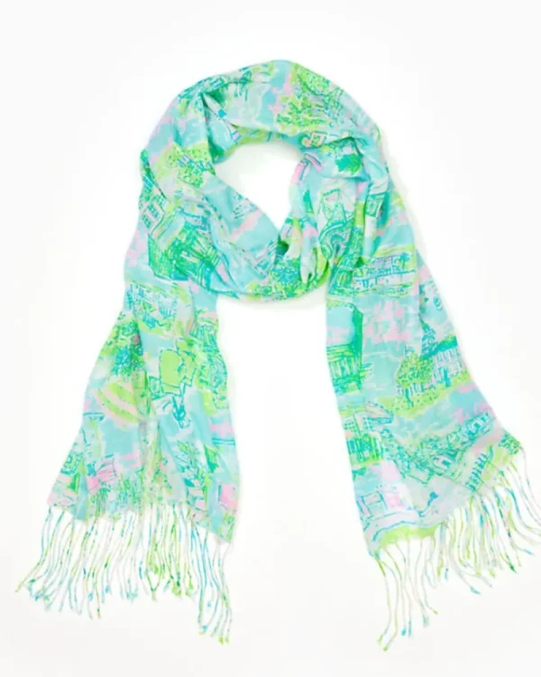 Scarves & Wraps^Lilly Pulitzer Murfee Scarf Multi Lilly Loves Philly