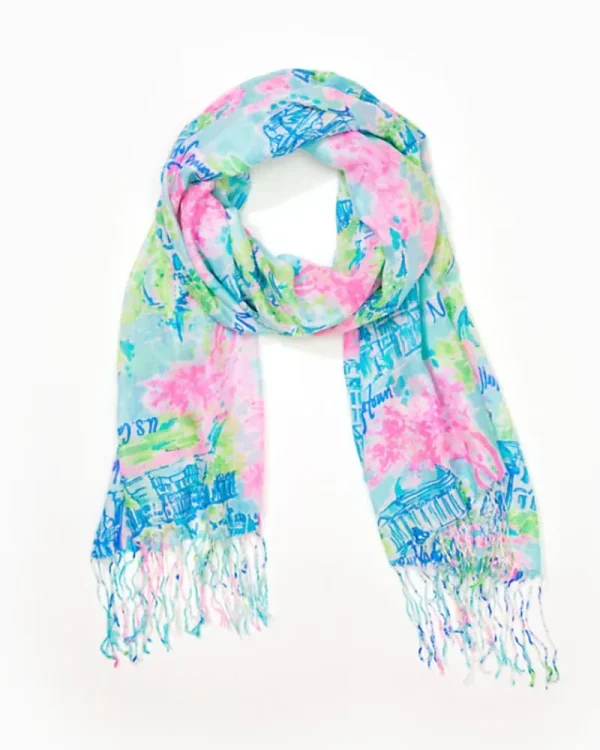 Scarves & Wraps^Lilly Pulitzer Murfee Scarf Multi Lilly Loves Dc